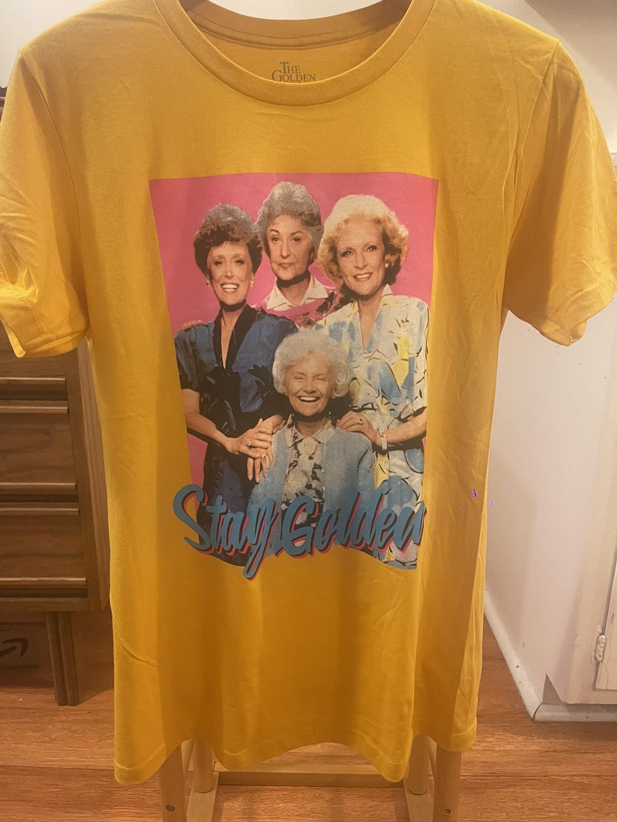 Vintage Vintage “Golden Girls” Stay Golden Graphic T-Shirt – Medium Size US M / EU 48-50 / 2 - 2 Thumbnail