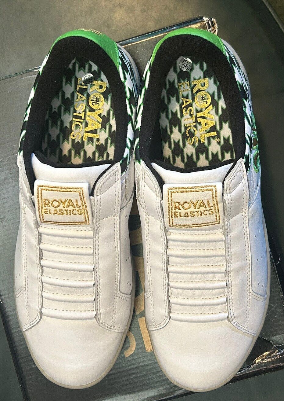 Royal Elastics Royal Elastics Mens Icon White Green Gold 0202335 Sz 9.5 NIB Size US 9.5 / EU 42-43 - 9 Thumbnail