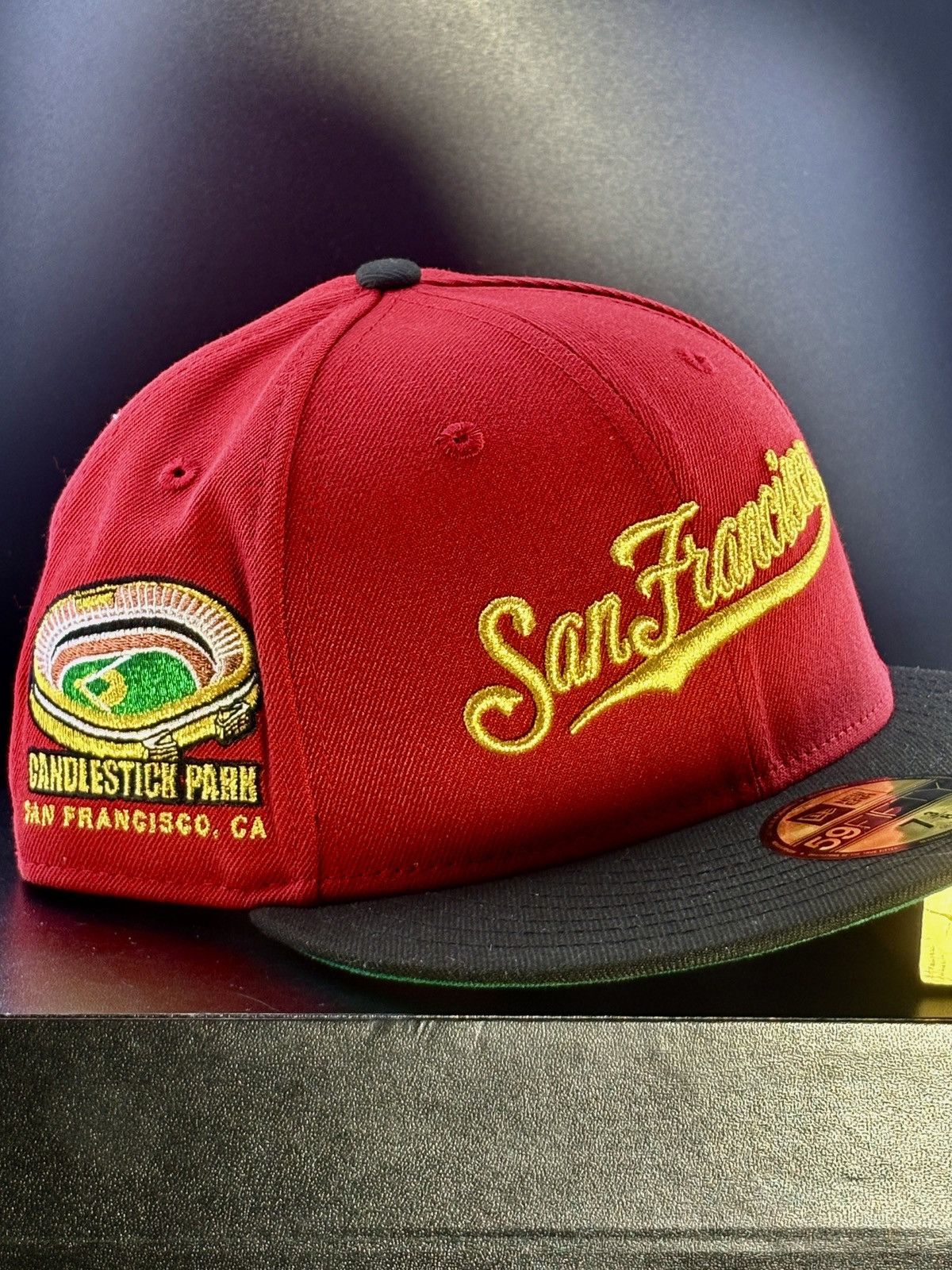 Hat Club San Francisco Candlestick Park Script Patch 59FIFTY