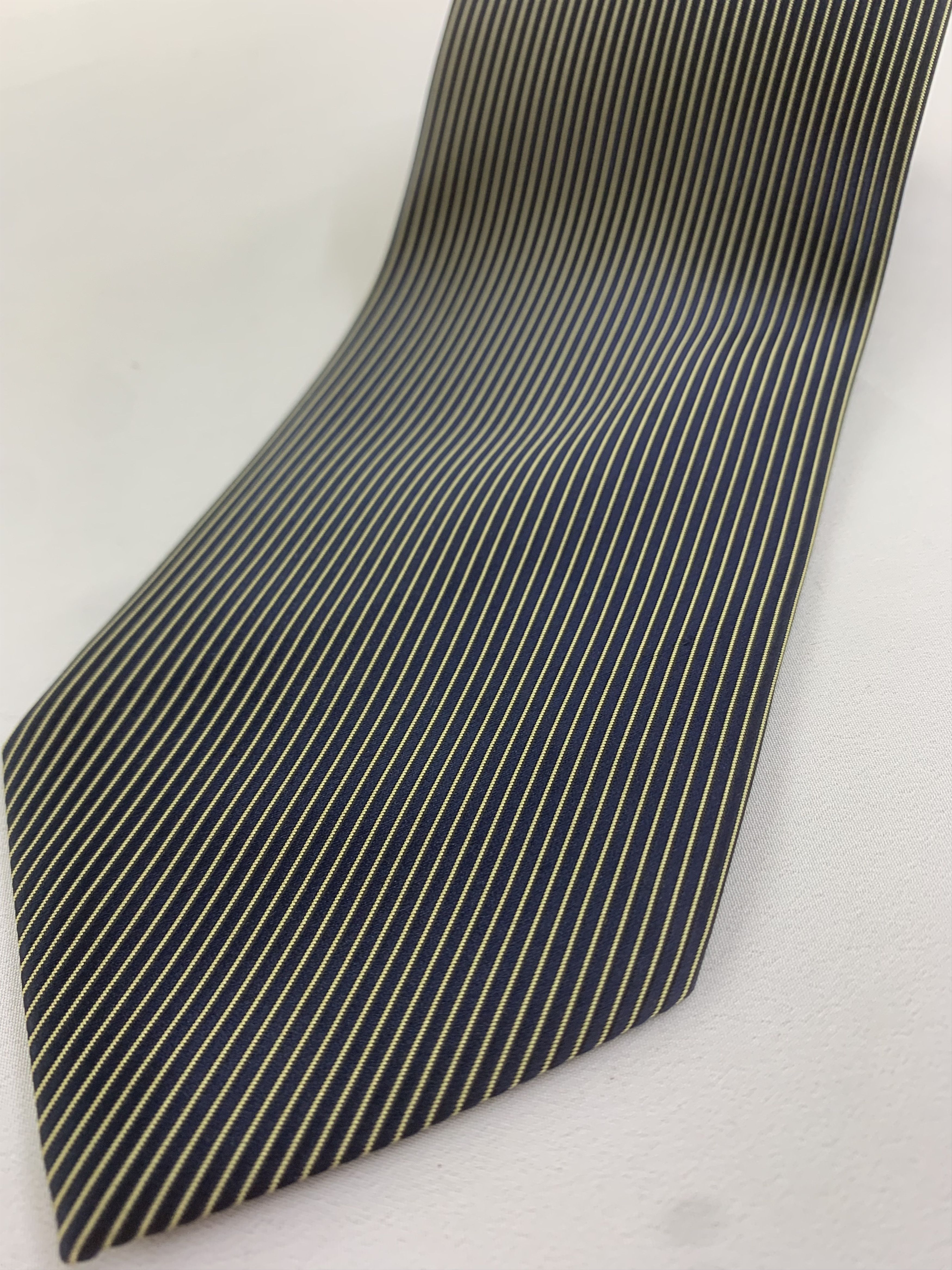 Kansai Yamamoto Kansai Yamamoto silk tie black striped NT1003 Size ONE SIZE - 2 Thumbnail