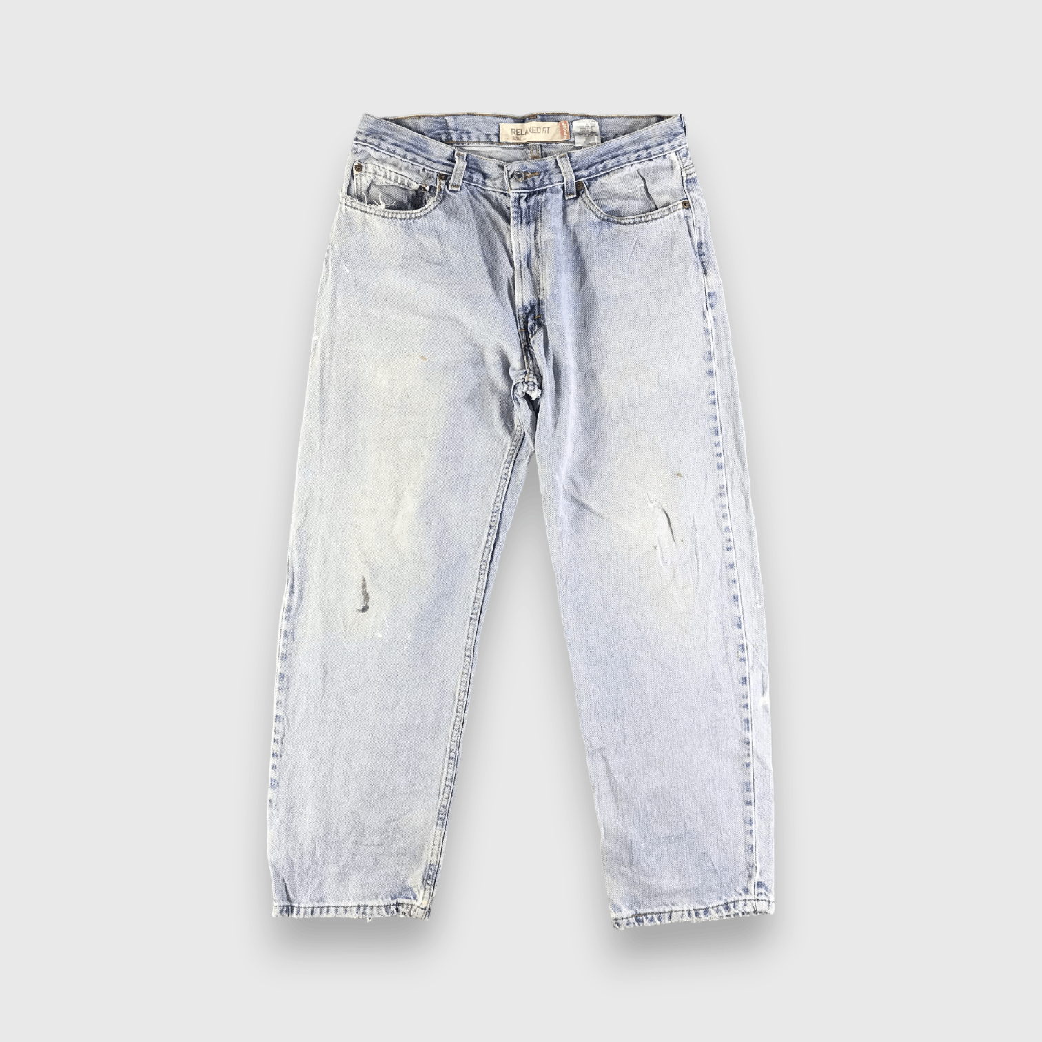 Levi's Vintage Light Wash Levis 550 Jeans-J3190 Size US 33 - 1 Thumbnail