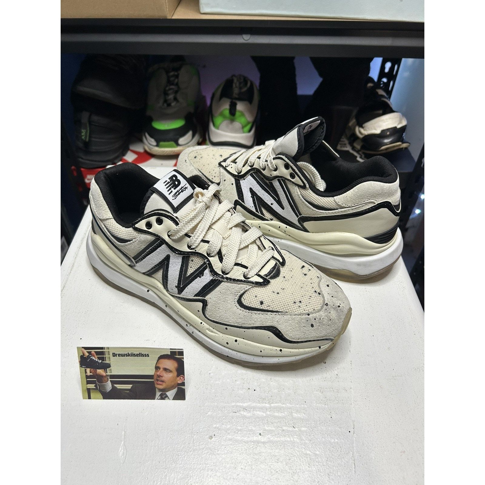 New Balance New Balance 57/40 x Joshua Vides Angora Splatter Size US 9 / EU 42 - 1 Thumbnail