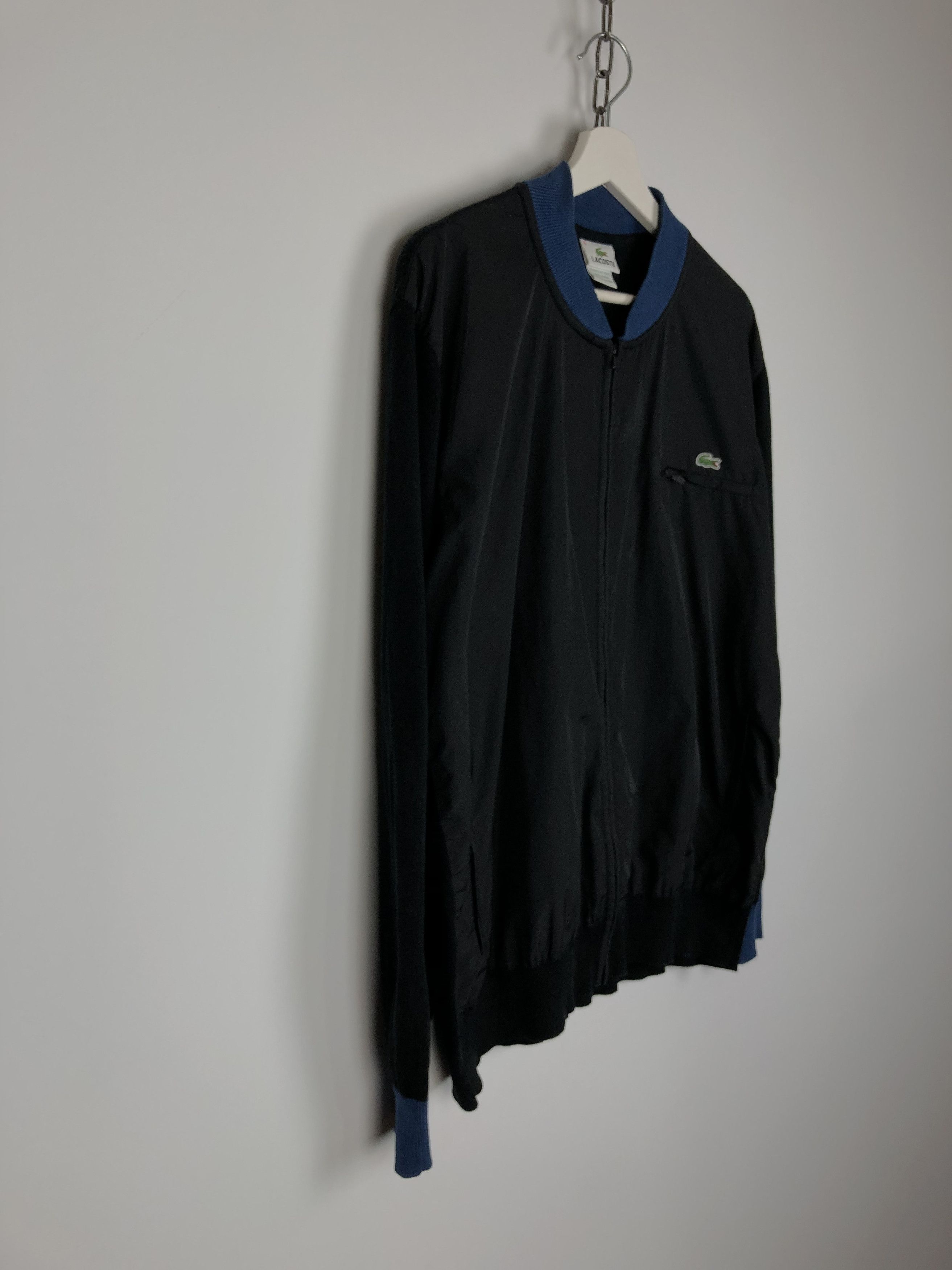 Lacoste Lacoste Vintage Track Zip Jacket Black size 6 (XL) Size US XL / EU 56 / 4 - 5 Thumbnail