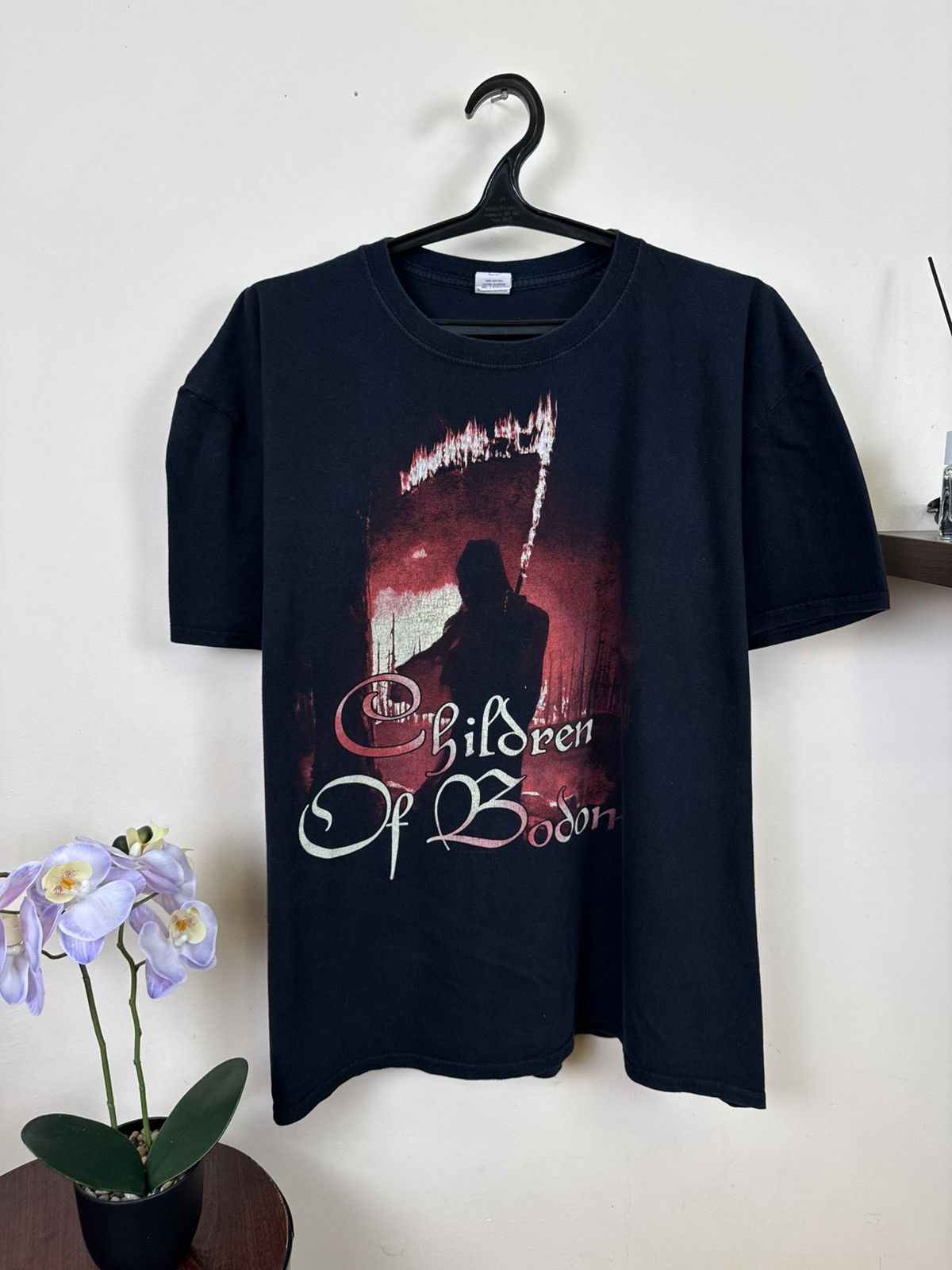 Other Vintage Children of Bodom T shirt Death Metal Black 2XL Size US XXL / EU 58 / 5 - 12 Thumbnail