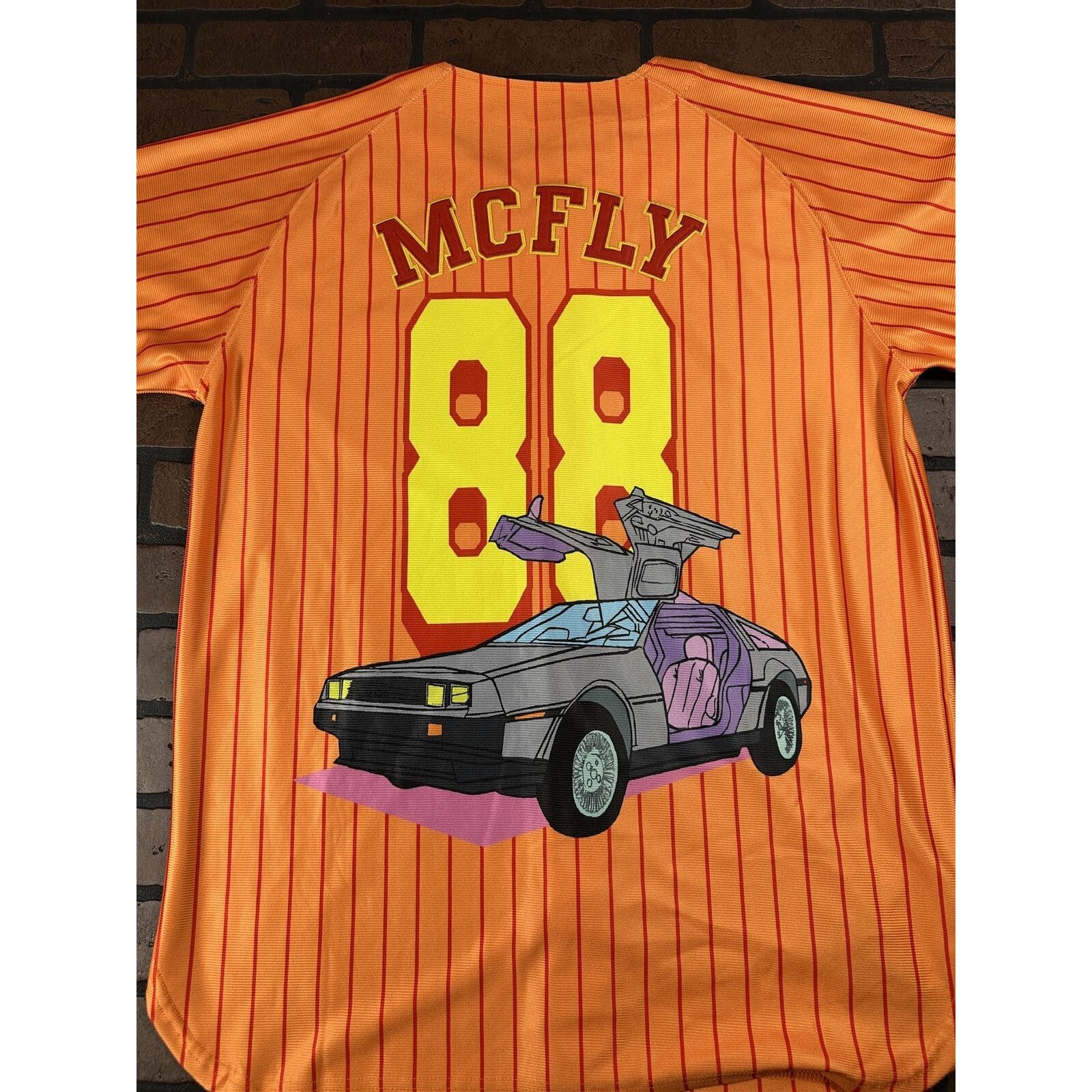 Other BACK TO THE FUTURE Baseball Jersey ~Never Worn~L XL 2XL Size US L / EU 52-54 / 3 - 2 Thumbnail