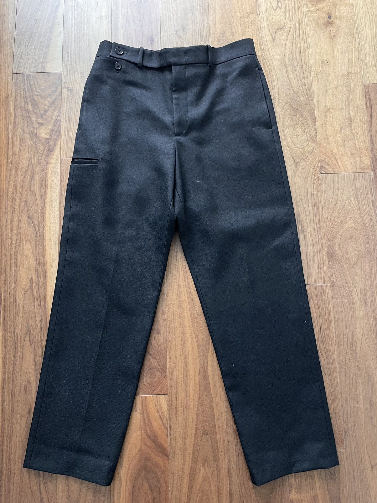 Jil Sander Jill Sander Wool Pleated Work Pant Size US 30 / EU 46 - 2 Thumbnail