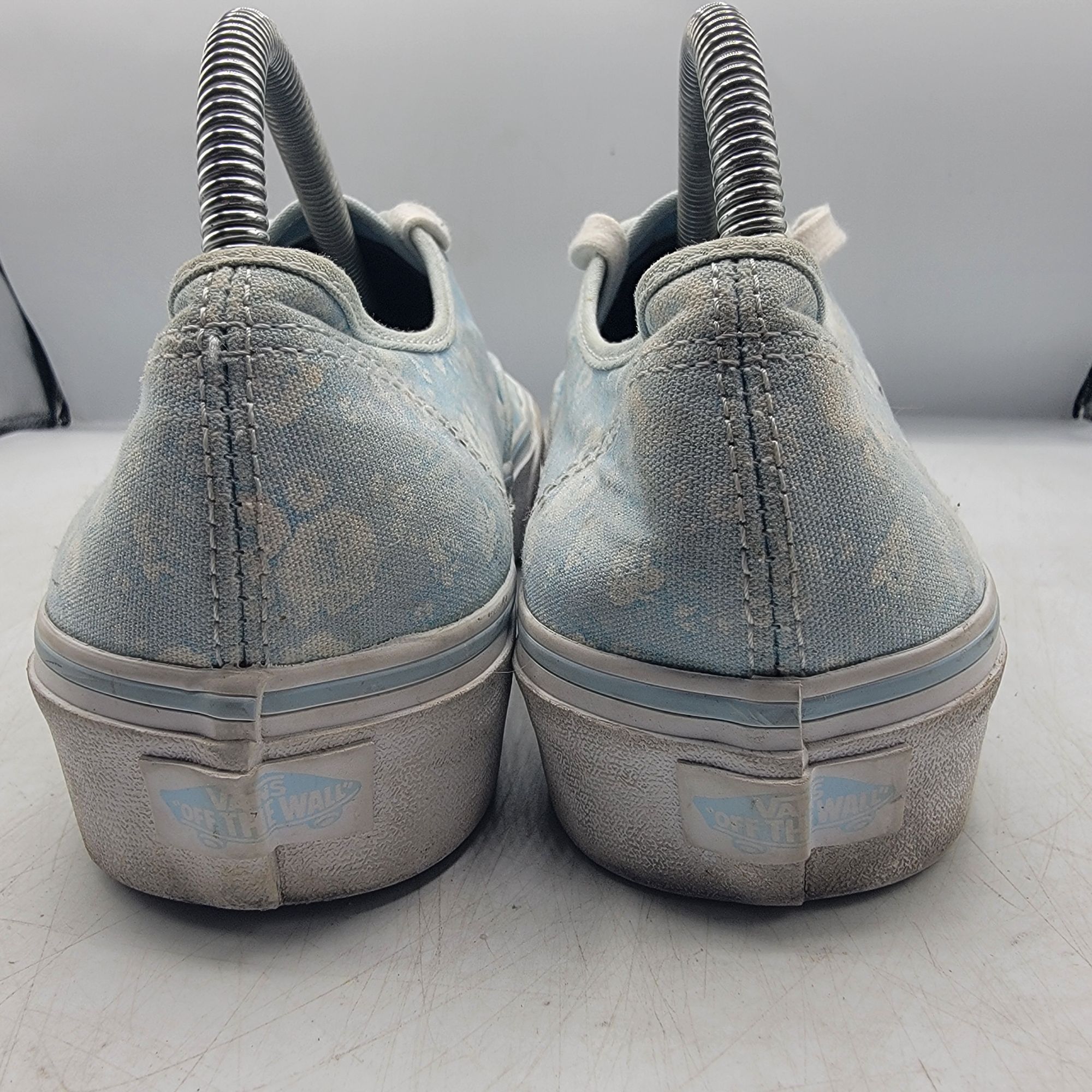 Vans Vans Womens 10 Light Blue Floral Platform Sneaker Shoes Casu Size US 10 / IT 40 - 5 Thumbnail
