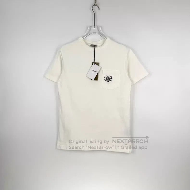 Dior Dior White embroidered bee skull short sleeves Size US XS / EU 42 / 0 - 3 Thumbnail