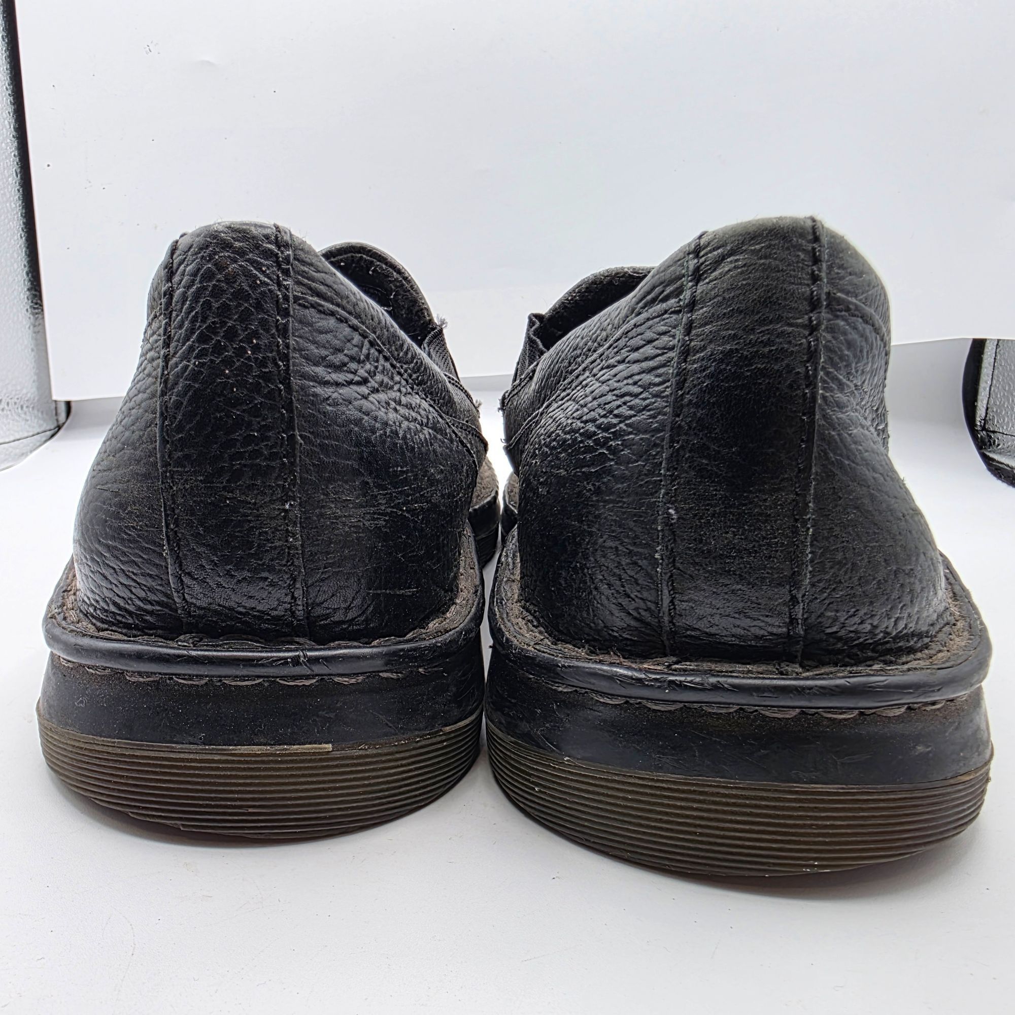 Dr. Martens Dr. Martens Lennon Mens Size 11 Black Leather Slip On Shoes Size US 11 / EU 44 - 5 Thumbnail