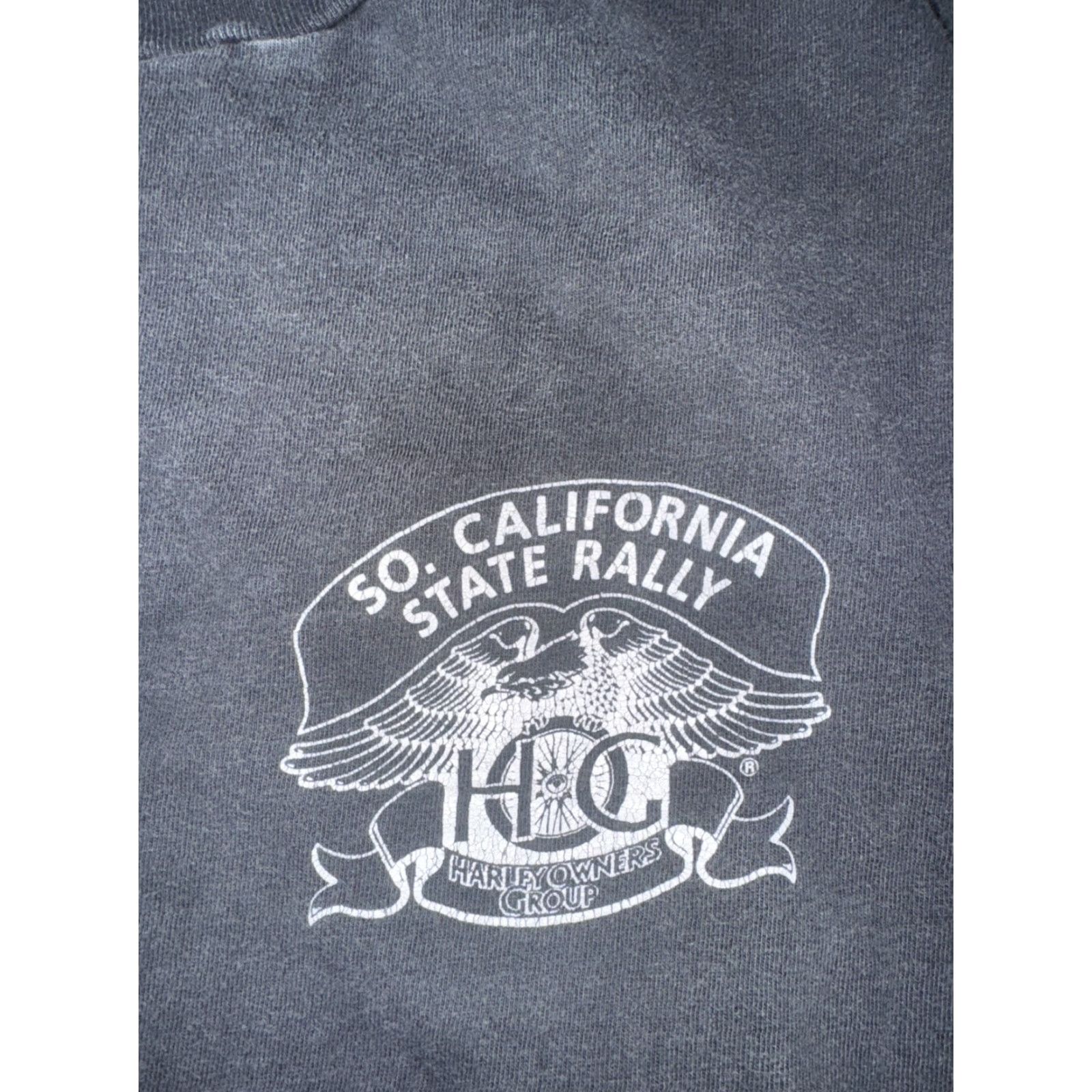 Harley Davidson VINTAGE Harley-Davidson T-Shirt Black Large USA 1993 R.K. Stratman Men L Short Sleeve Made In USA Mens Size US L / EU 52-54 / 3 - 5 Thumbnail