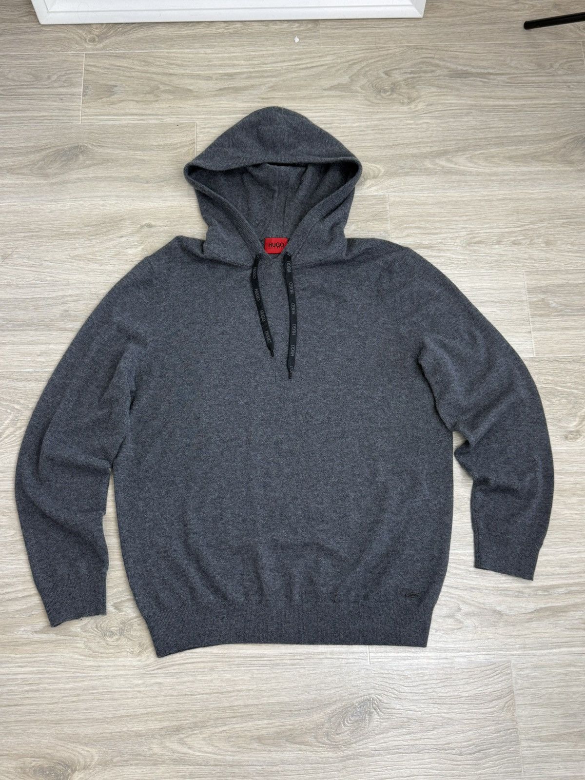 Hugo Boss Hugo Boss Wool Cashmere Hoodie Pullover Size: XL Size US XL / EU 56 / 4 - 1 Thumbnail