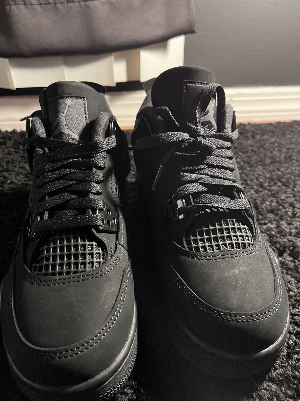 Jordan Brand Black cats 4s Size US 5 / EU 37 - 4 Thumbnail