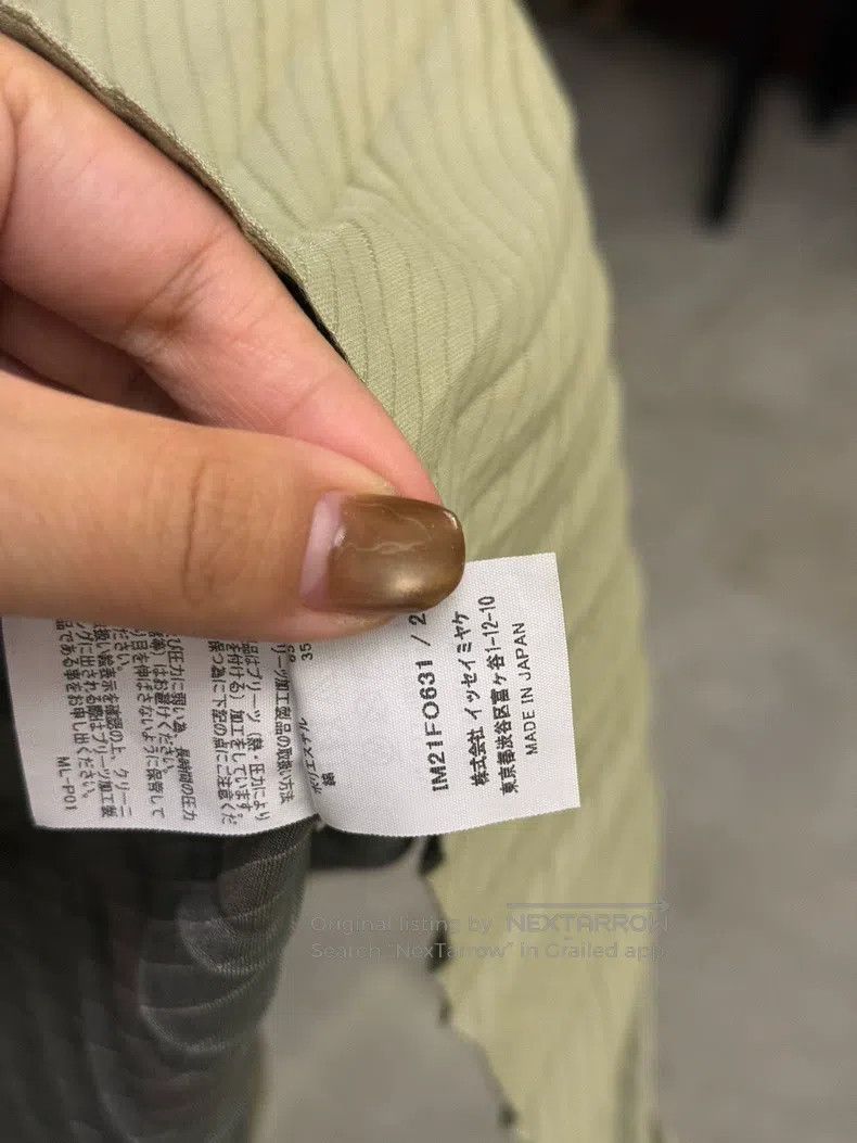 Issey Miyake Issey Miyake Green Origami Coat Size M / US 6-8 / IT 42-44 - 5 Thumbnail