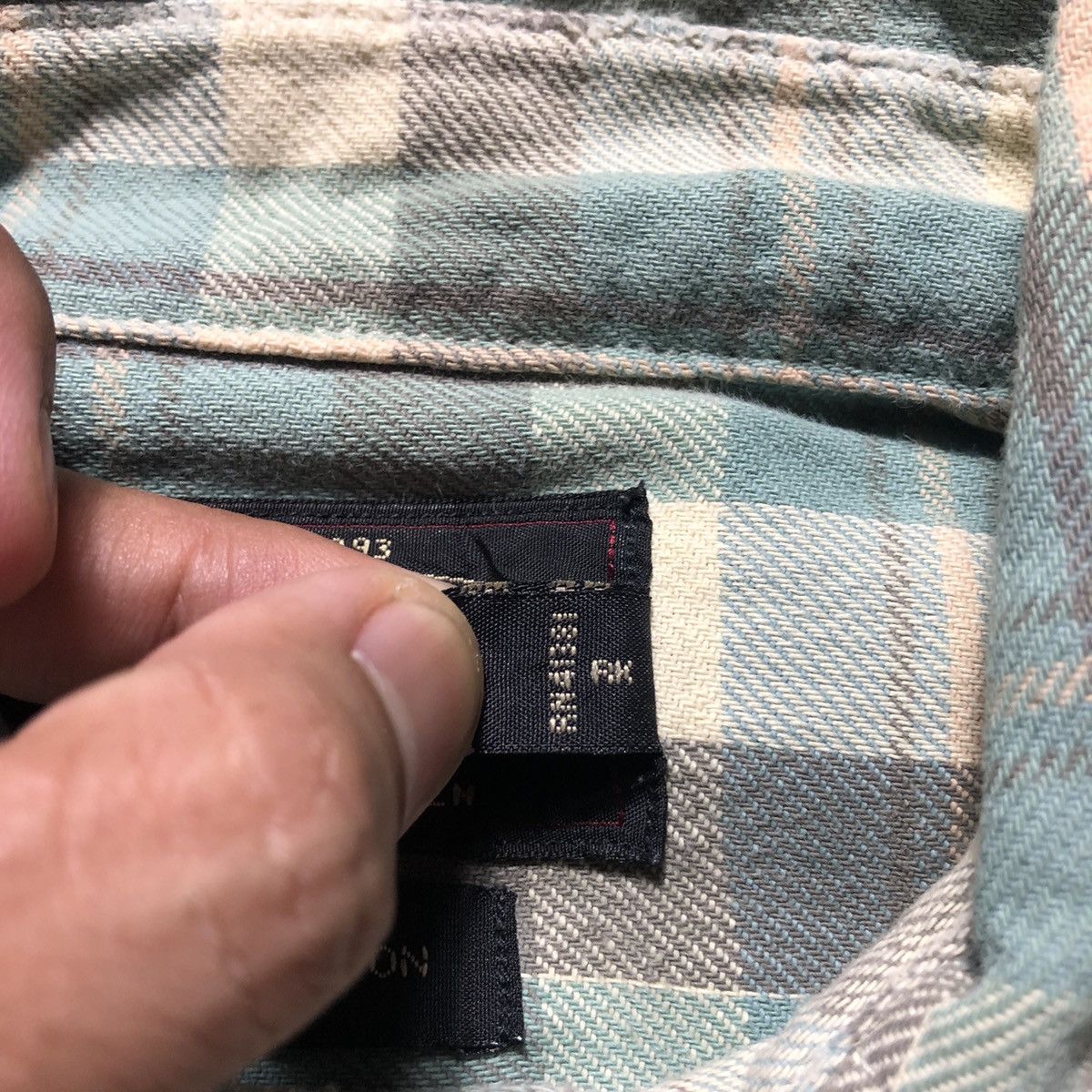RRL Ralph Lauren RRL Ralph Lauren Western Plaid L/S Shirt Size US XS / EU 42 / 0 - 5 Thumbnail