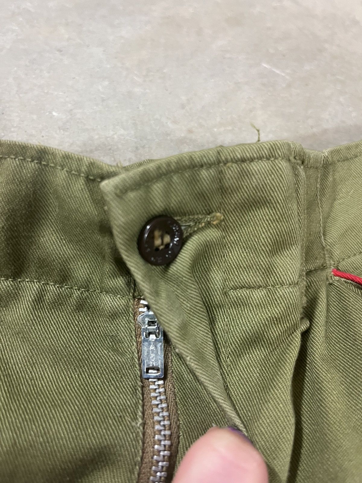 Vintage Vintage 60s Boy Scouts Uniform Pants Faded Green 30x28 Size US 30 / EU 46 - 5 Thumbnail