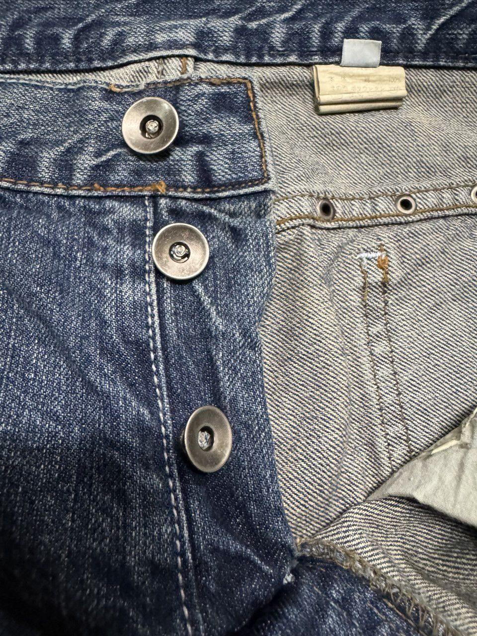 Other FLARE Japanese Rare Distress Snake Skin Studded Insane Jean Size US 32 / EU 48 - 11 Thumbnail