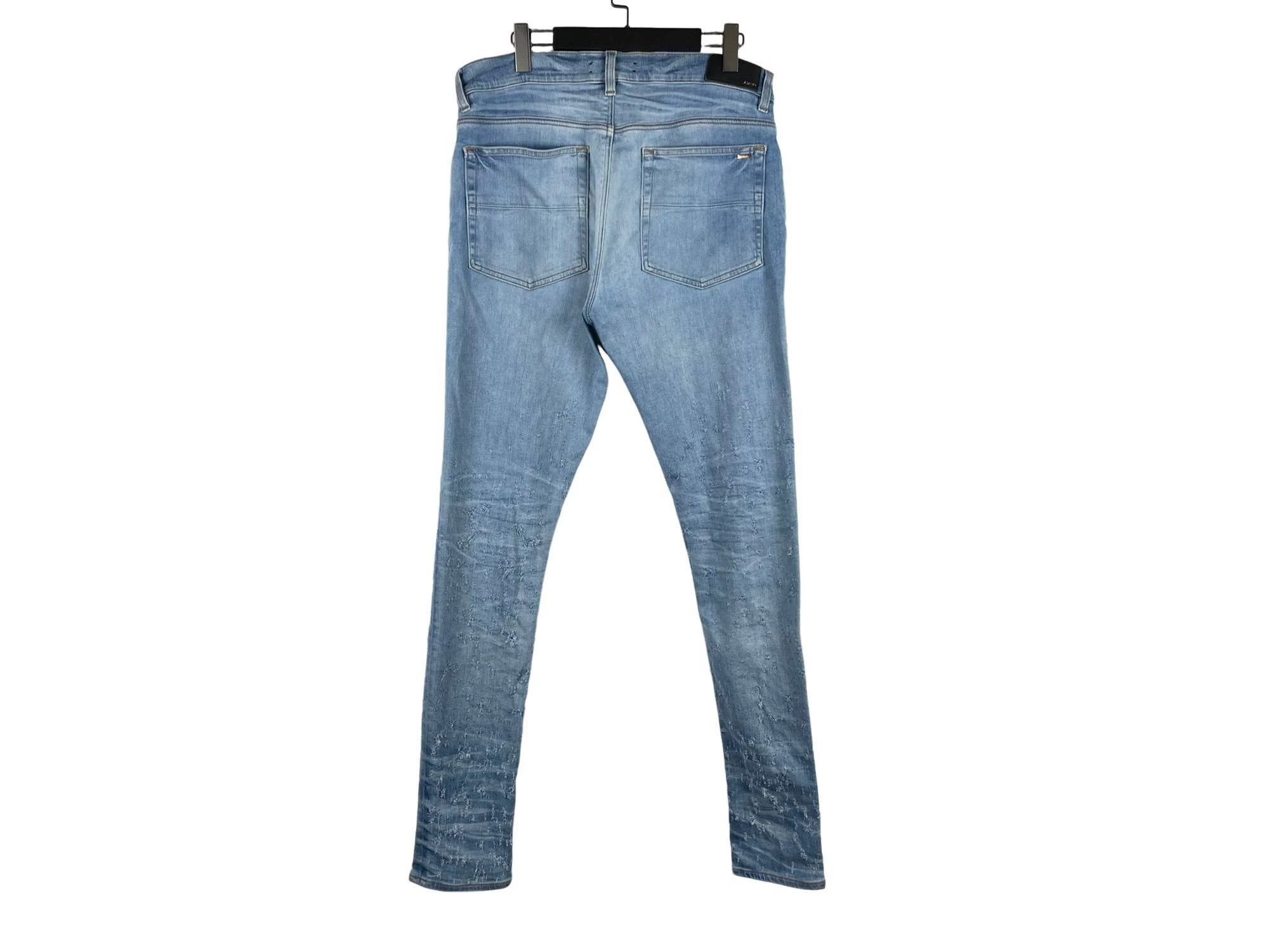 Amiri Amiri Shotgun Destroyed Jeans Size US 36 / EU 52 - 2 Thumbnail