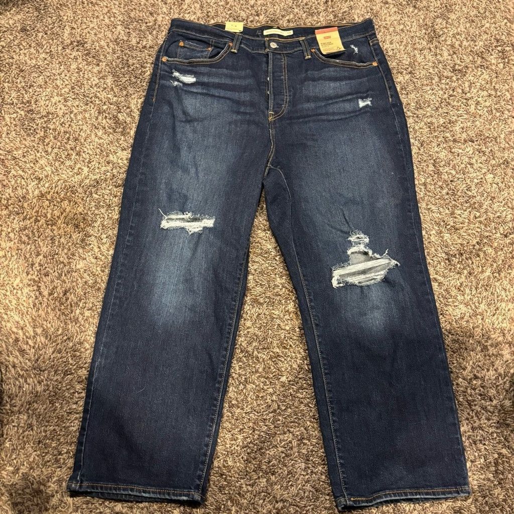 Levi's Women’s Levi’s Strai Ankle Jeans Size 38" / US 16 / IT 52 - 3 Thumbnail
