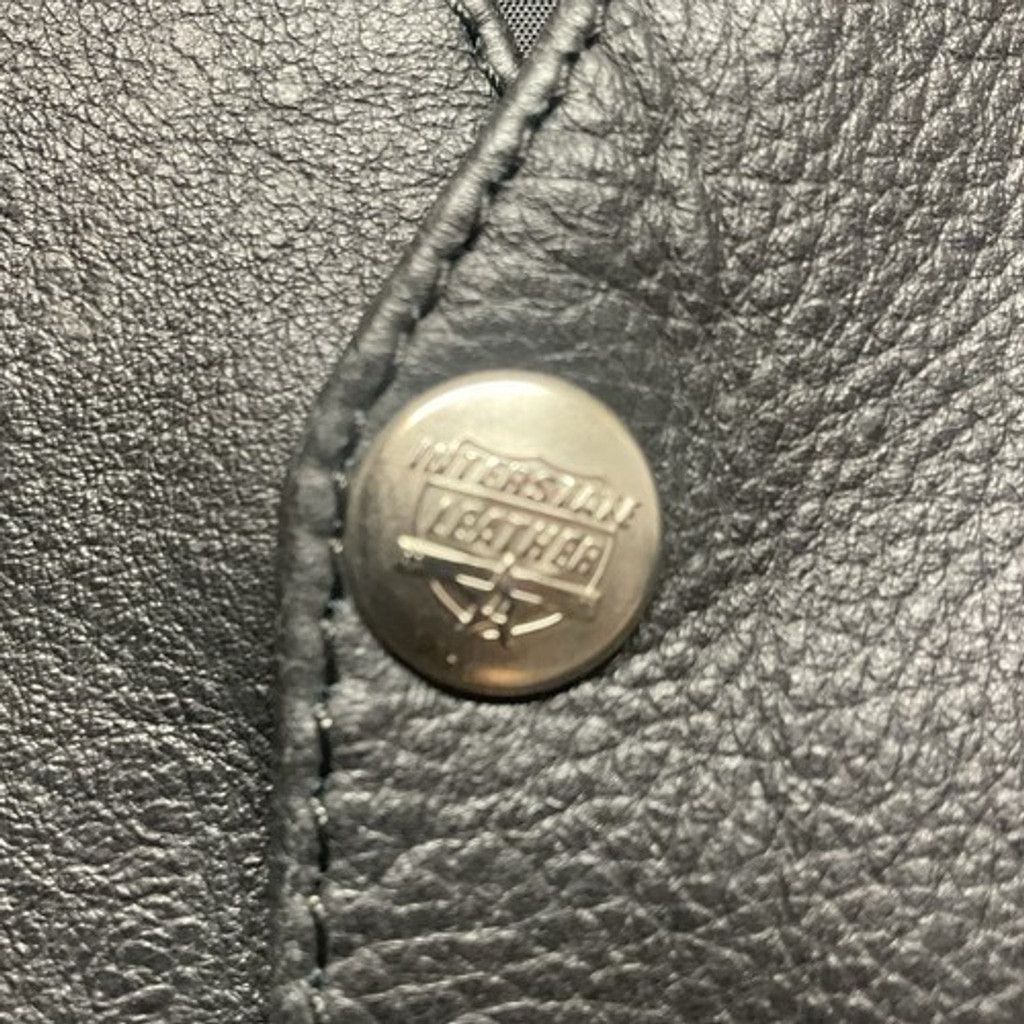 Other Interstate Leather Logo Lined 4Button Tie Sides Vest Men 2XL Size US XXL / EU 58 / 5 - 4 Thumbnail
