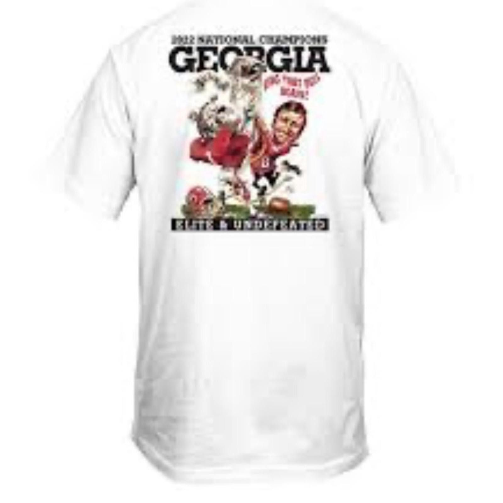 Hanes Hanes Georgia National Champions Graphic Tee Size US L / EU 52-54 / 3 - 1 Thumbnail