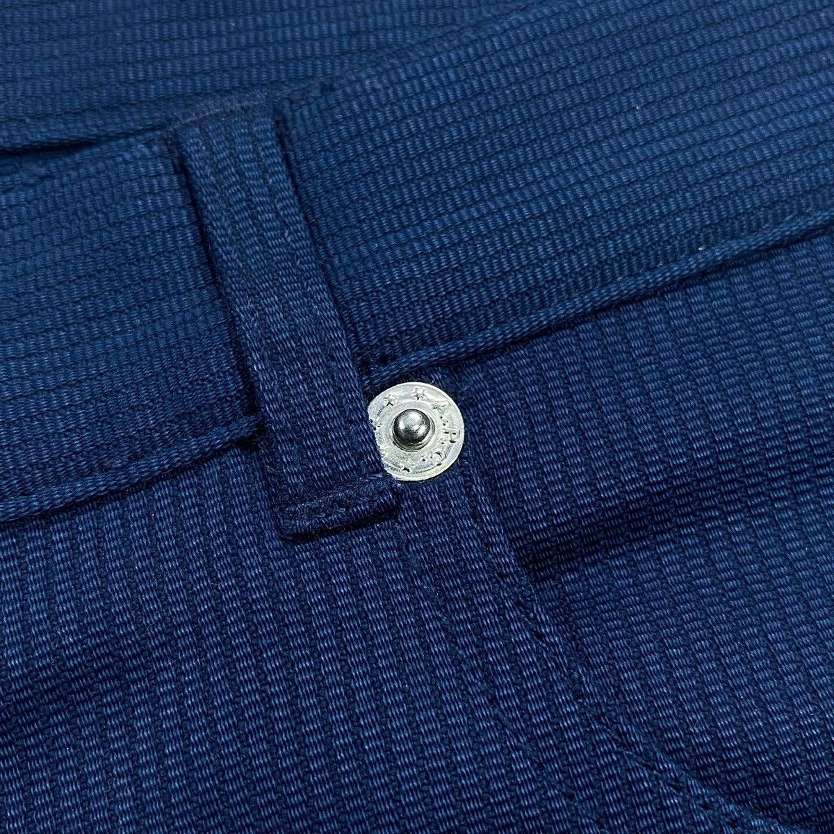 A.P.C. Jean Standard Indigo Ottoman Rib Pants Size US 32 / EU 48 - 6 Thumbnail