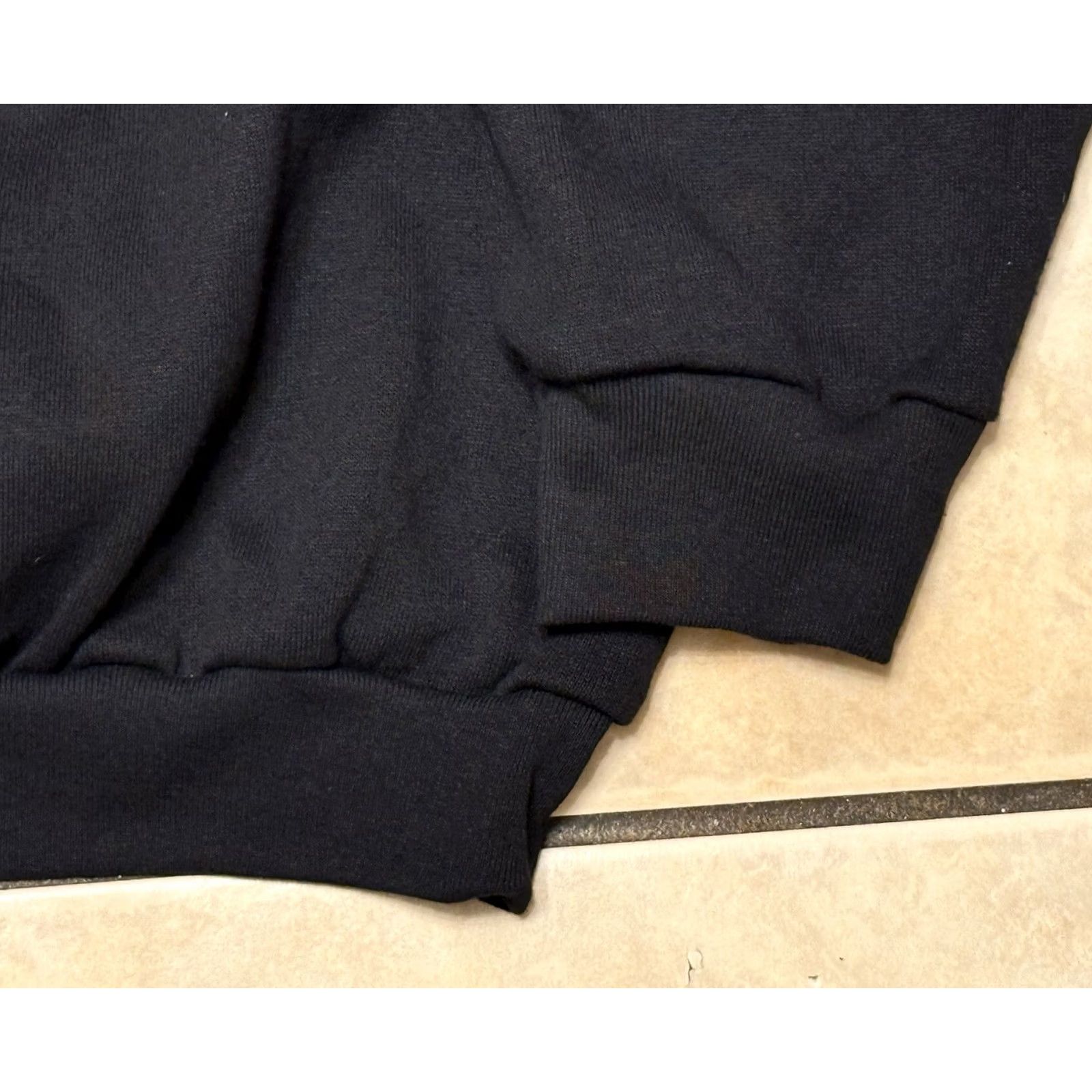 Vintage VINTAGE CMJ Sportswear Sweatshirt XL 2XL Biker Girl Lightning Harley Easyriders Black Crew Neck Graphic Print Pullover Men's 90s Grunge USA Rock Shirt Size US XXL / EU 58 / 5 - 7 Thumbnail