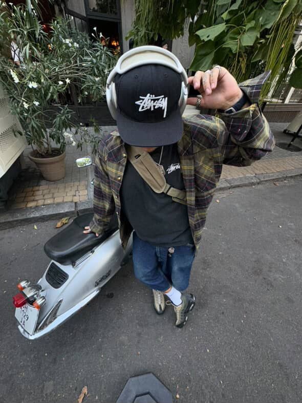 Stussy × Vintage Vintage Stussy Snapback Cap Men’s Trucker Hat Big Logo Y2K Size ONE SIZE - 2 Thumbnail