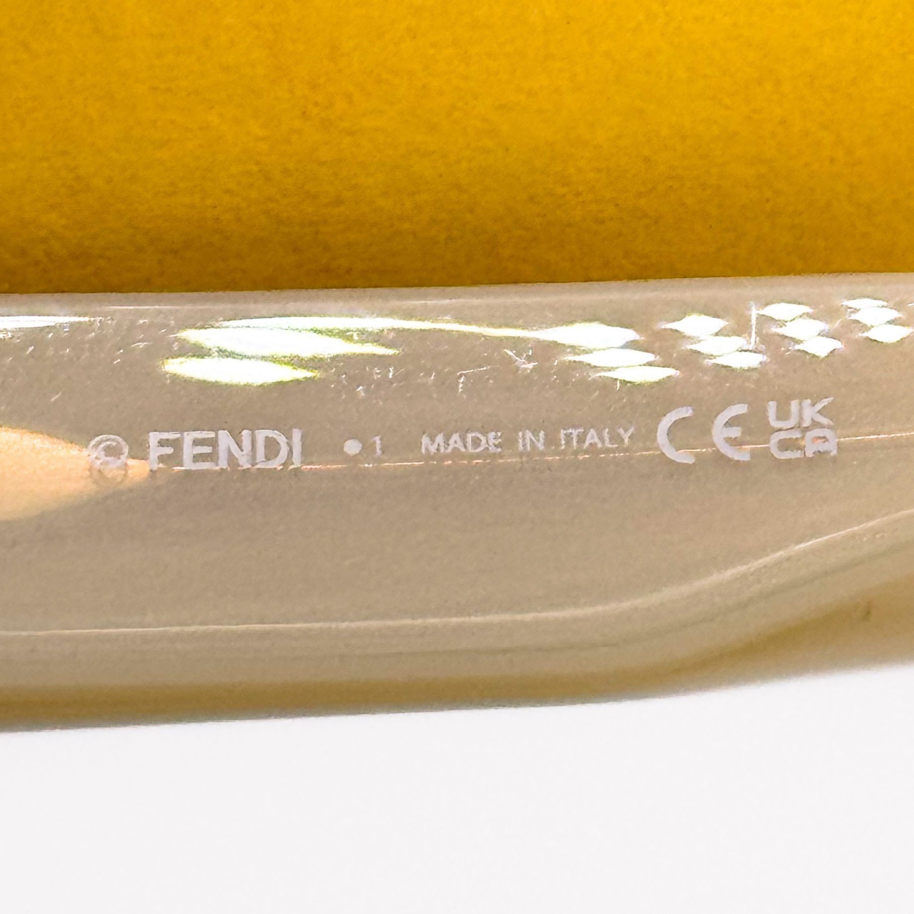 Fendi NEW FENDI SUNGLASSES FE40146I 57E BEIGE WOMEN EYEWEAR Size ONE SIZE - 10 Thumbnail