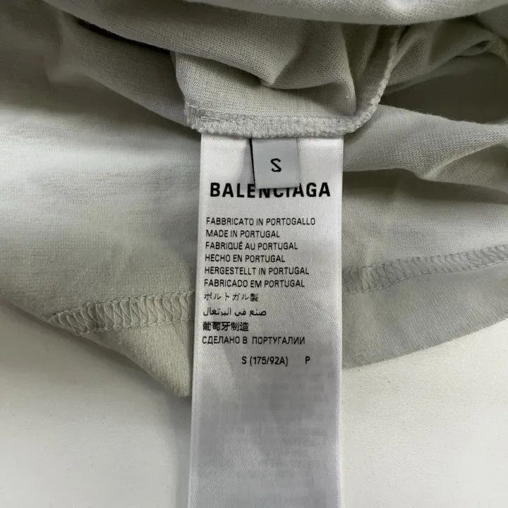Balenciaga Balenciaga SS25 Summer Dripley T-Shirt White 0079-2507 Size US S / EU 44-46 / 1 - 2 Thumbnail