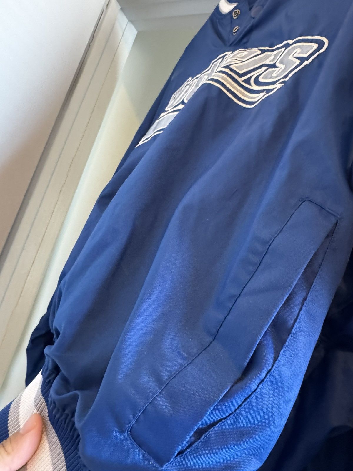 Starter Vintage Los Angeles Dodgers Starter windbreaker size XL Size US XL / EU 56 / 4 - 4 Thumbnail