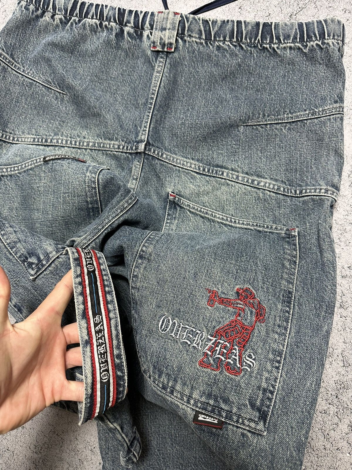 Rap Tees Vintage Overseas Jeans Rap Shorts Hip-Hop Denim Size US 34 / EU 50 - 6 Thumbnail