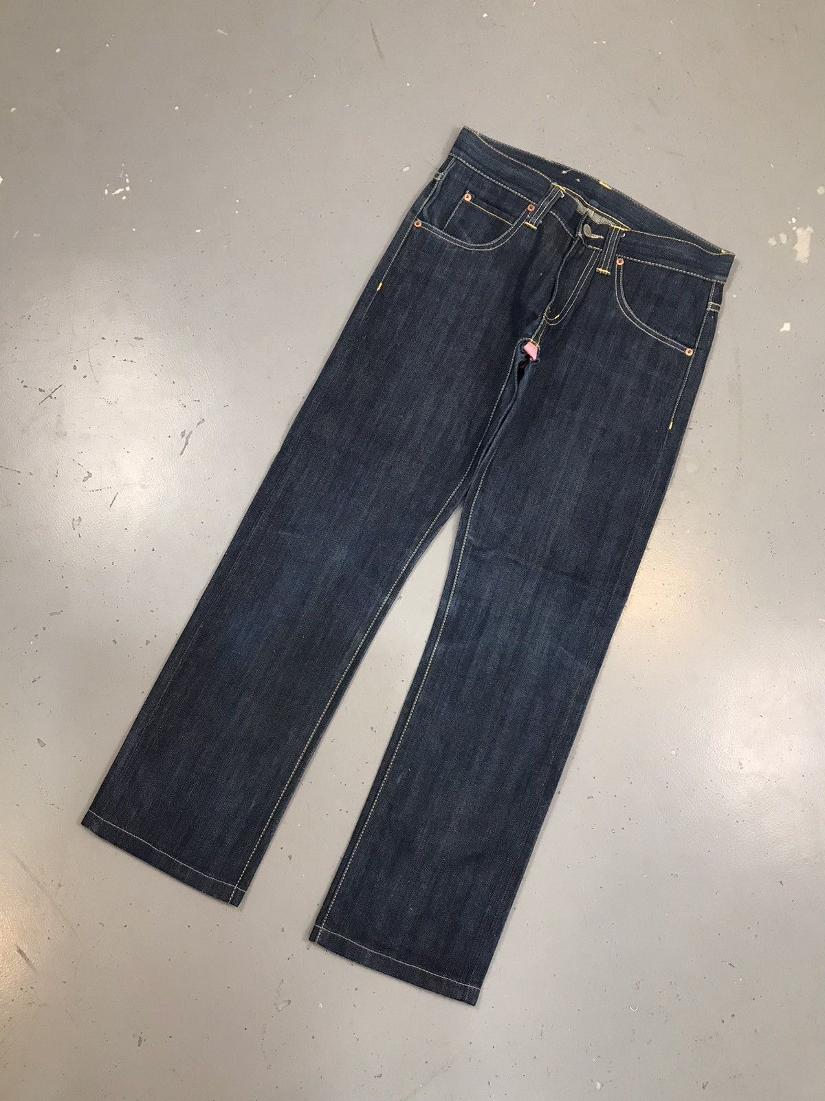Japanese Brand × Vintage Vintage devil nut denim crazy prints diecock denim Size US 30 / EU 46 - 3 Thumbnail