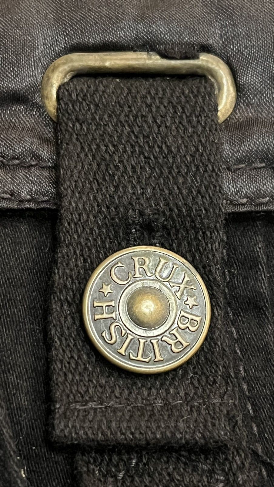 Japanese Brand Vintage Japanese Brand Crux Cargo Black pant size 32 x 30 Size US 32 / EU 48 - 18 Thumbnail