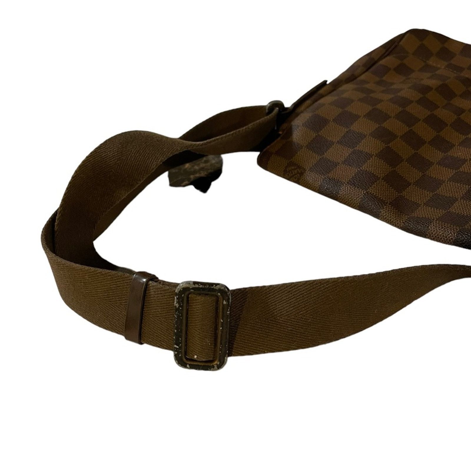 Louis Vuitton Louis Vuitton Damier Ebene Canvas District PM Bag Size ONE SIZE - 11 Thumbnail