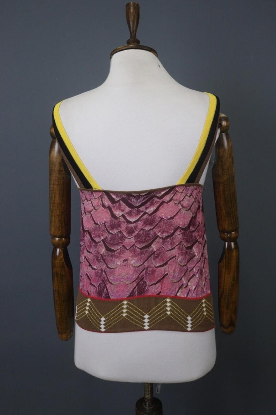 Just Cavalli Just Cavalli Multicolor Geometric Back Sweater Size 40 Size M / US 6-8 / IT 42-44 - 6 Thumbnail