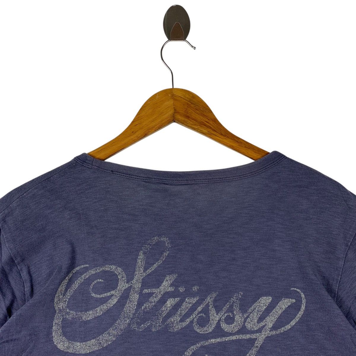 Stussy CHAMPION X STUSSY world Tour big logo tee Size US M / EU 48-50 / 2 - 10 Thumbnail