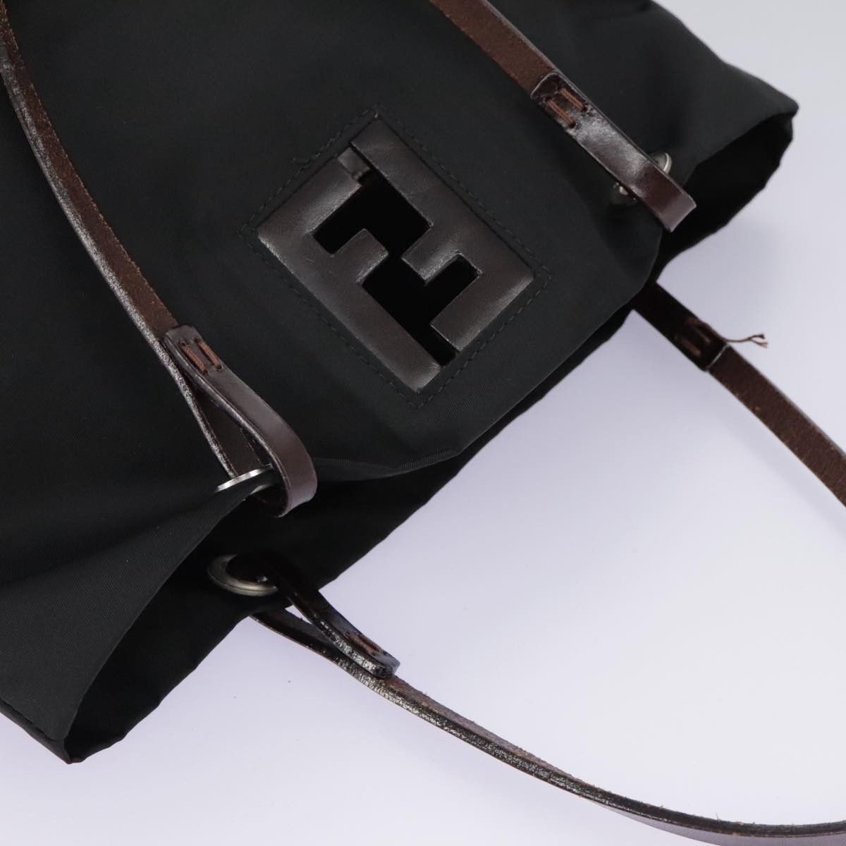 Fendi FENDI Hand Bag Nylon Black Size ONE SIZE - 6 Thumbnail