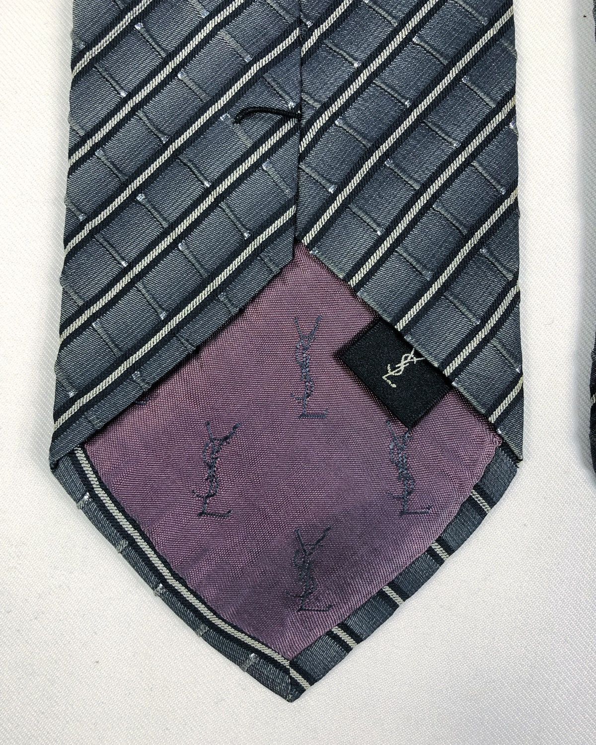 Yves Saint Laurent Rare Vintage Yves Saint Laurent YSL Silk Tie Size ONE SIZE - 6 Thumbnail