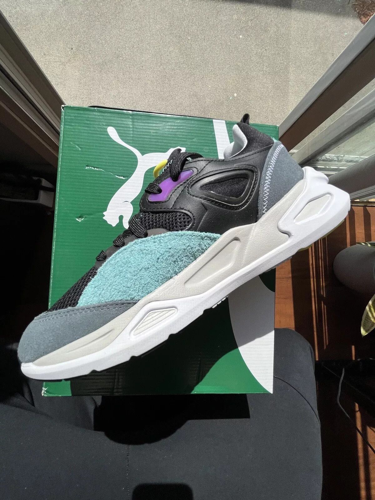 Puma Size 8 - PUMA TRC Blaze Black Dark Slate 2022 Size US 8 / EU 41 - 2 Thumbnail