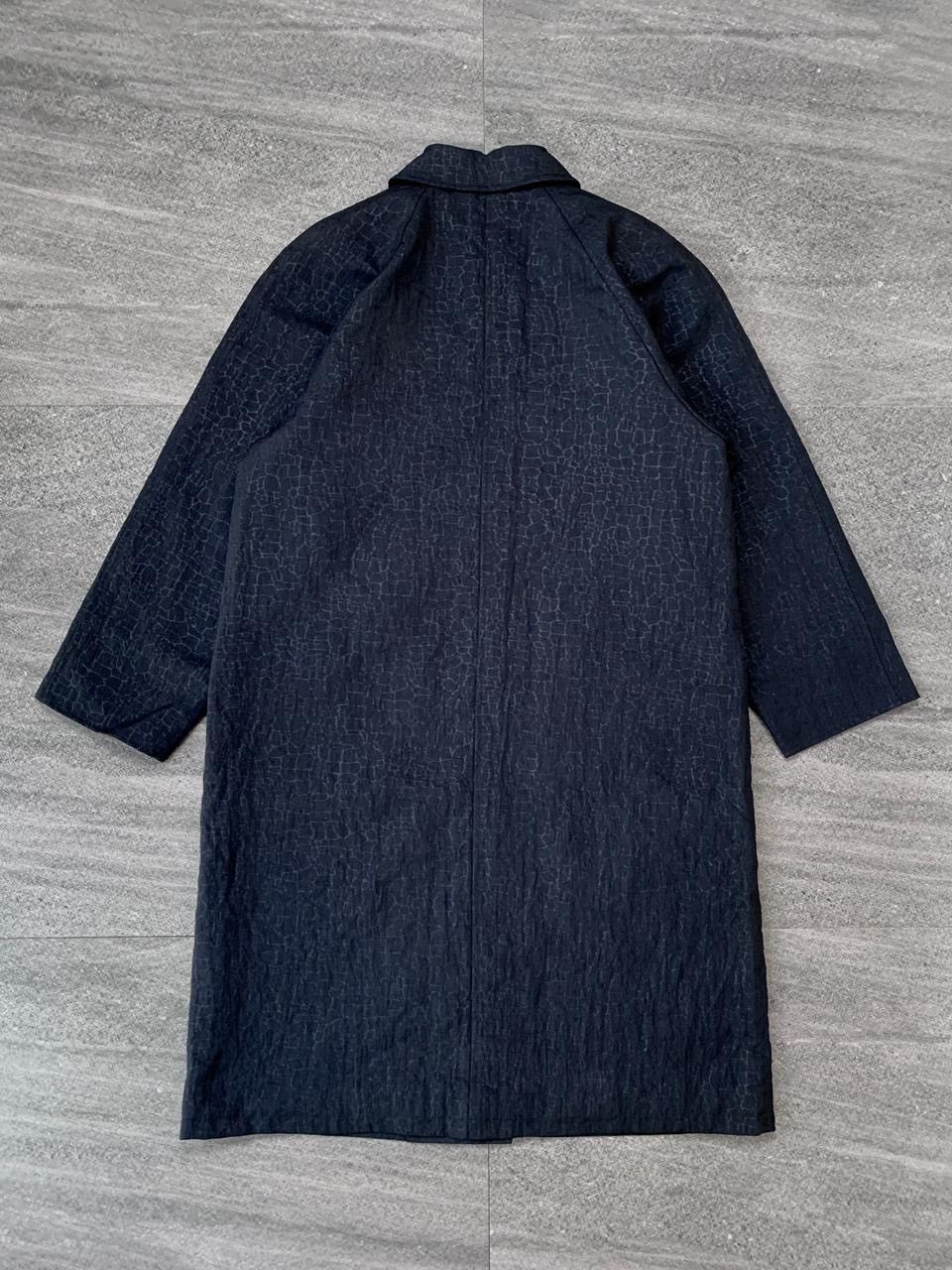 Yohji Yamamoto FREE TAX! AAR Textured Long Blazer Jacket - Medium Size US M / EU 48-50 / 2 - 10 Thumbnail