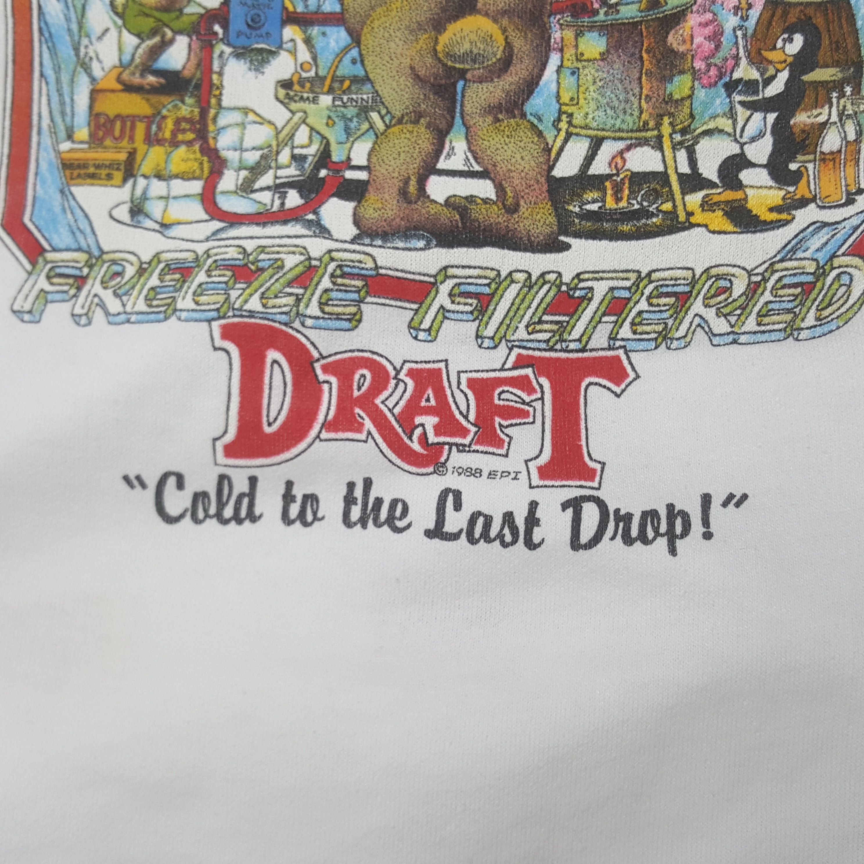 Vintage Vintage 90's Bear Whiz Bear Sweatshirt C306N7 Size US L / EU 52-54 / 3 - 8 Thumbnail