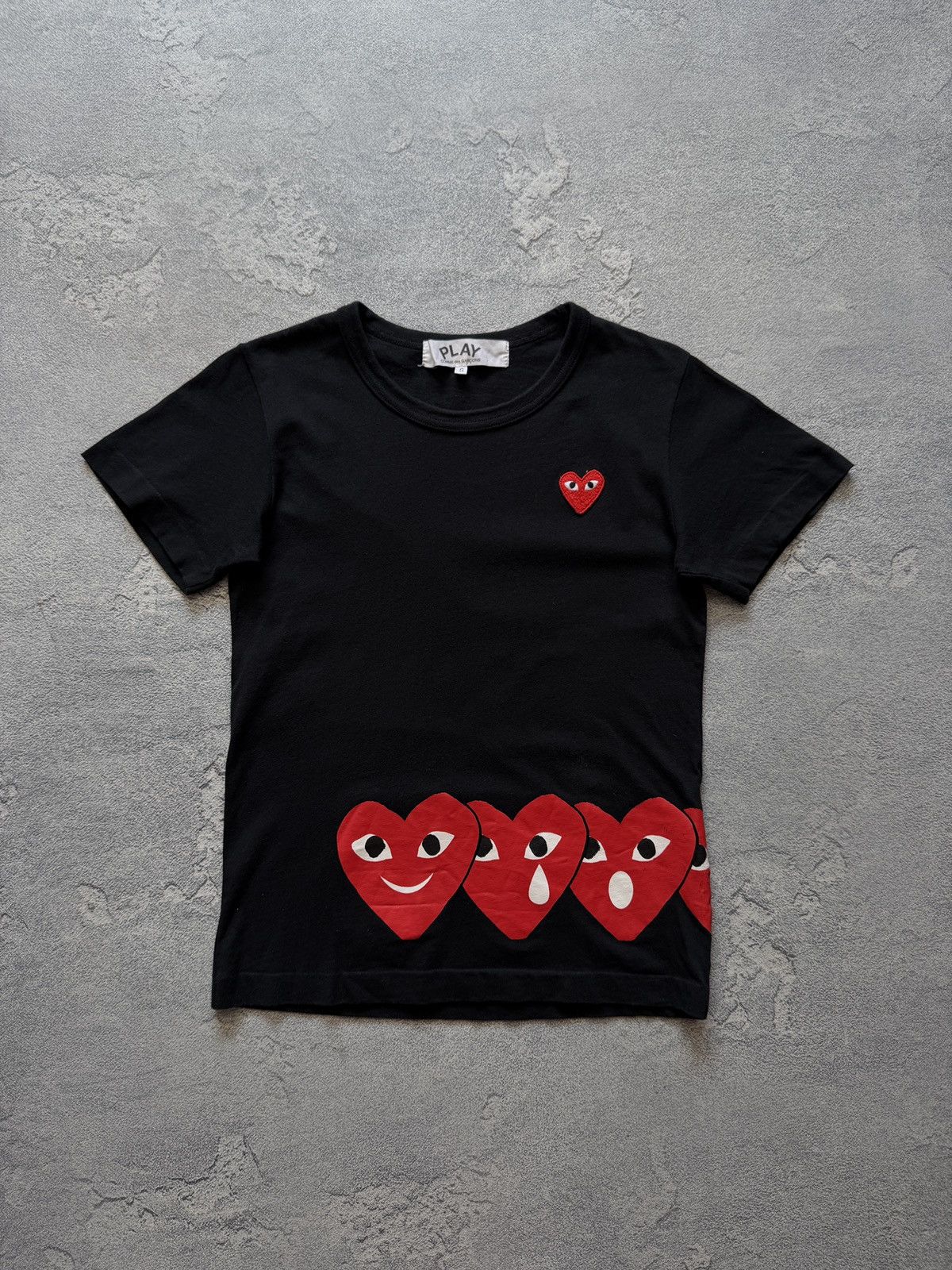 Comme des Garcons PLAY PLAY COMME DES GARÇONS RARE RETRO TEE BIG LOGO Size US S / EU 44-46 / 1 - 1 Thumbnail
