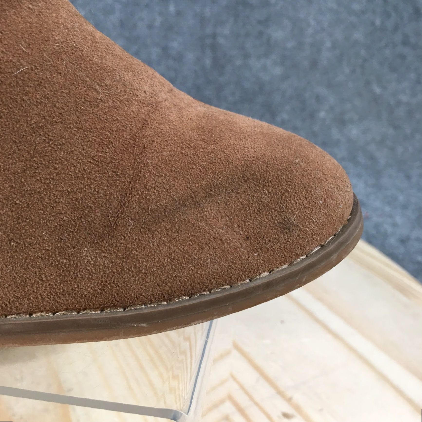 Vintage Universal Thread Boots Womens 7 Catlin Ankle Bootie Brown Side Zip Block Heels Boots Womens Catlin Brown Ankle Bootie Block Heel 7"} Size US 7 / IT 37 - 4 Thumbnail