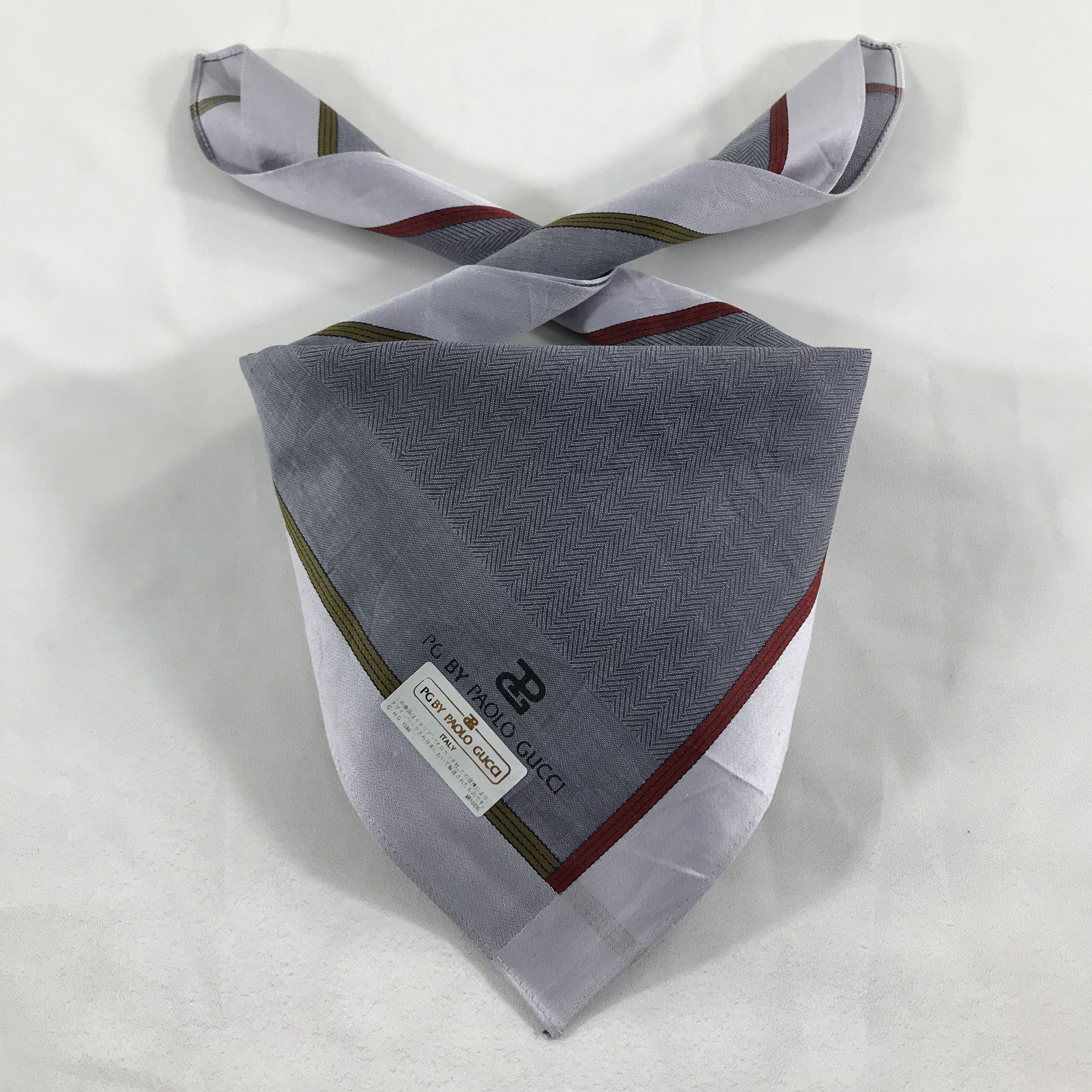 Paolo Gucci × Vintage Paolo Gucci Neckerchief / Bandana / Handkerchief Size ONE SIZE - 1 Thumbnail