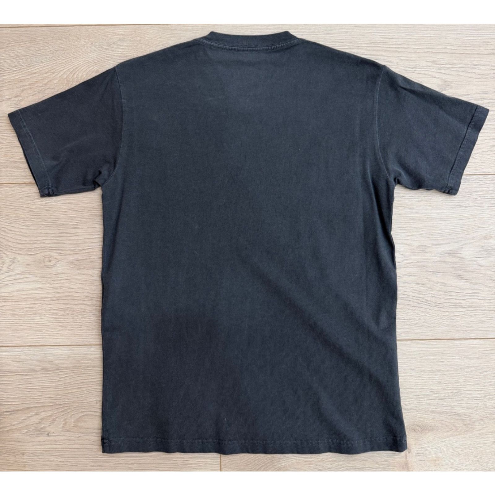 Balenciaga Balenciaga Archetype 2017 Dark Grey Logo Short Sleeve Tee M Size M / US 6-8 / IT 42-44 - 12 Thumbnail