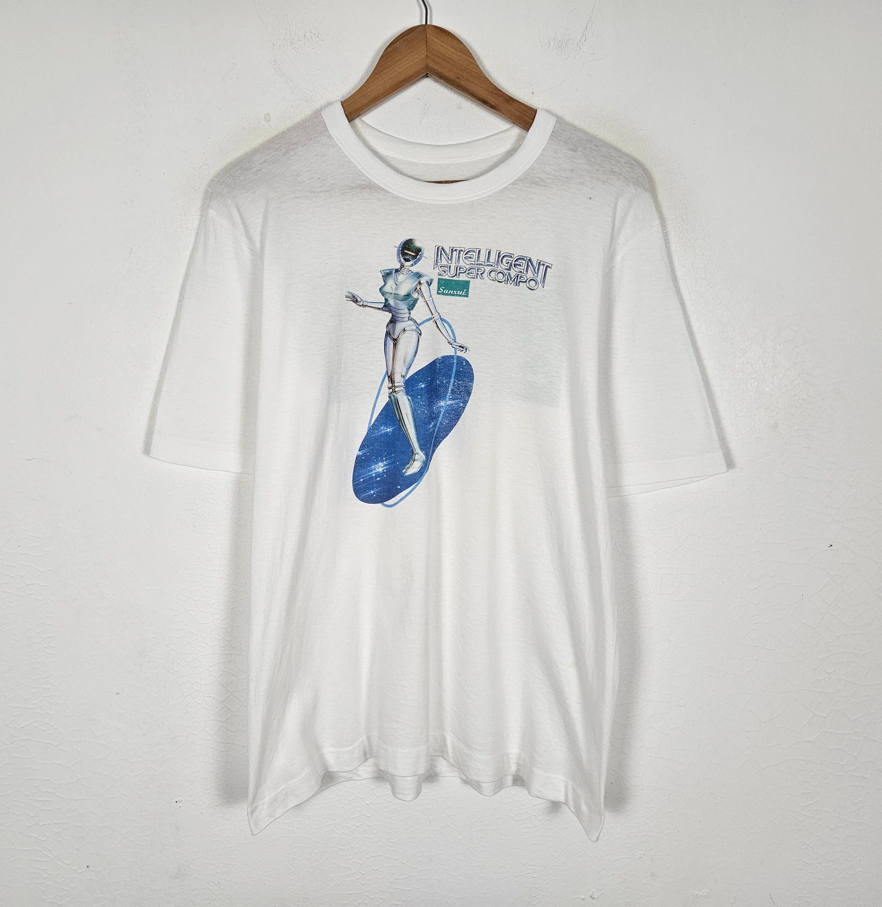 Club Sorayama Vintage 90s Hajime Sorayama x Sansui video audio tee Size US M / EU 48-50 / 2 - 2 Thumbnail