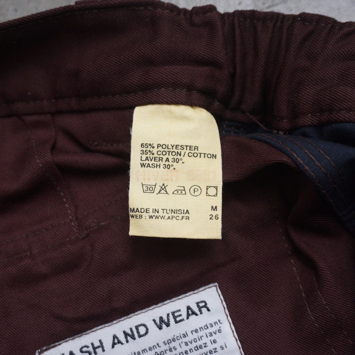 A.P.C. A.P.C hiver 2001 Regular Pant Size US 30 / EU 46 - 6 Thumbnail