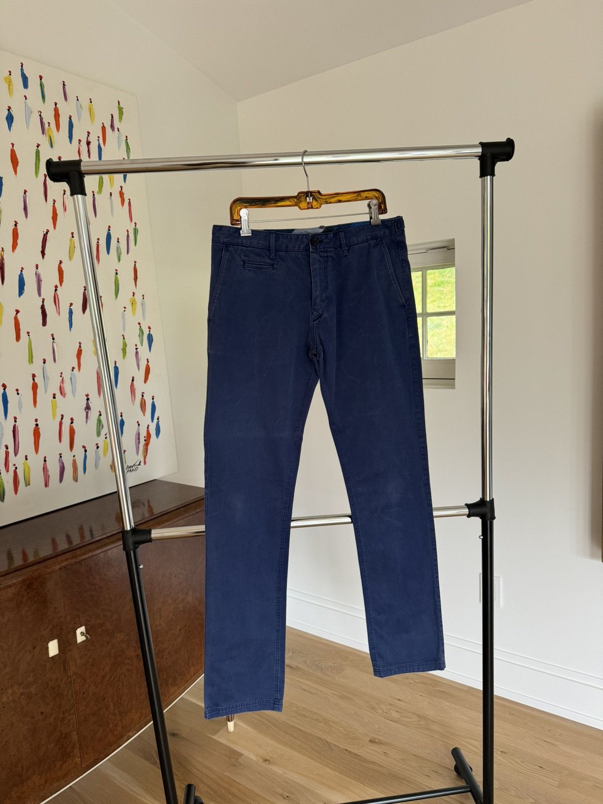 Burberry Blue Chinos