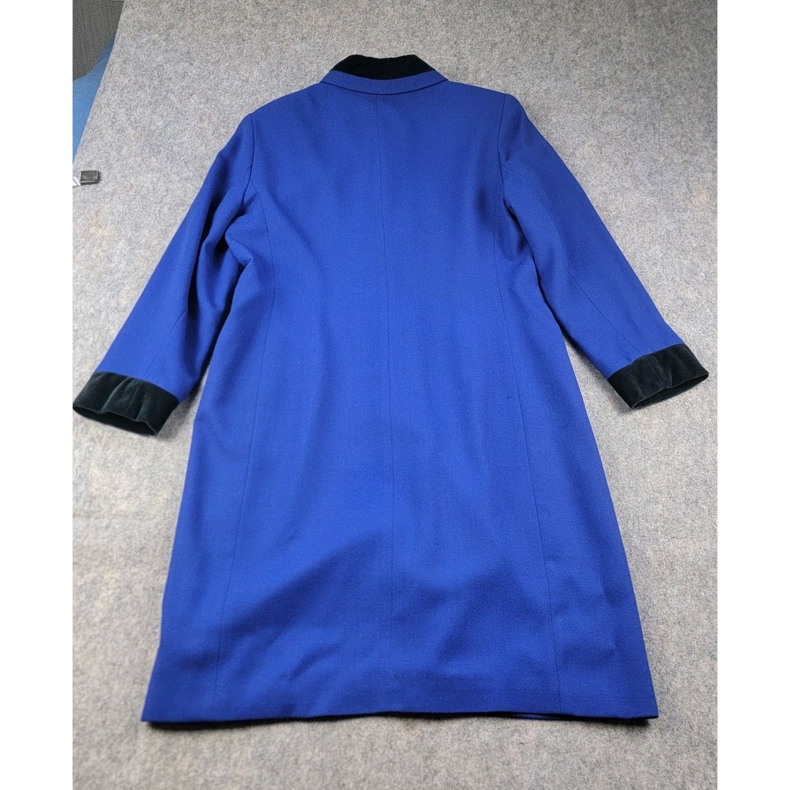 Oleg Cassini Oleg Cassini Vintage Frog Clip Wool Over Coat Jackie O Size XL / US 12-14 / IT 48-50 - 3 Thumbnail