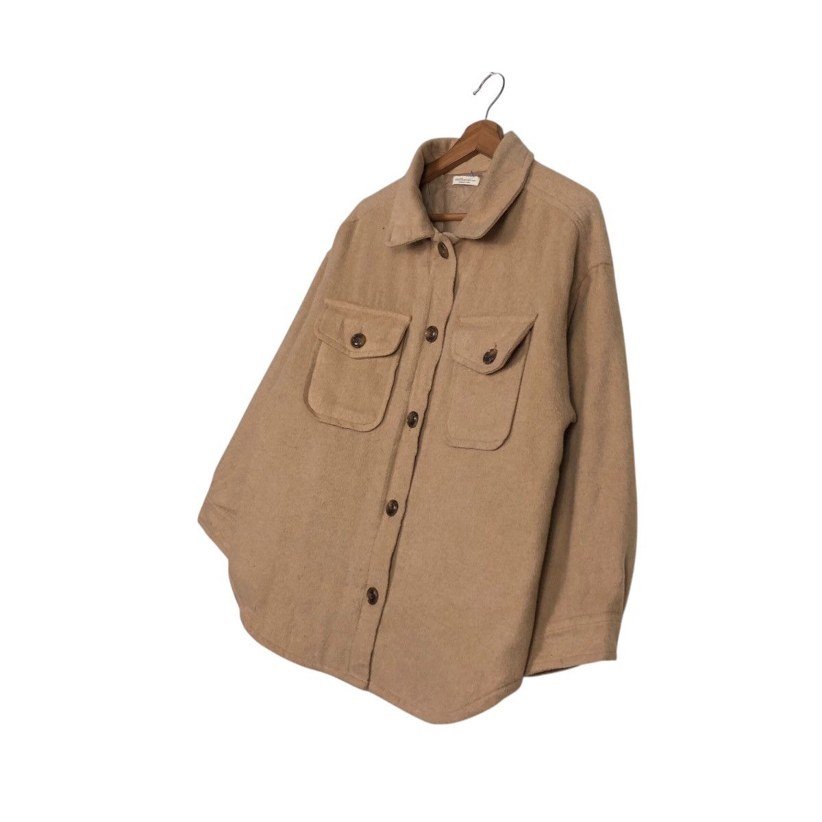 Japanese Brand 📌Vintage Wool Work Jacket Earth Music & Ecology Issey Miyake Size US M / EU 48-50 / 2 - 3 Thumbnail